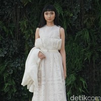 Fashion show gaun pengantin dari Sapto Djojokartiko di Grand Hyatt Jakarta Wedding Fair 2018, Jumat [10/8/2018]. Foto: Mohammad Abduh/Wolipop