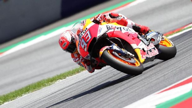 Marc Marquez masih memimpin klasemen MotoGP 2018.