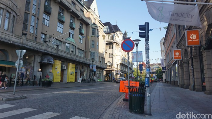 Kota Malmo di Swedia
