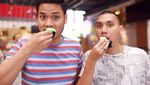 Begini Gaya Asta RAN Saat Kulineran di Jepang dan Seruput Kopi Sibolga