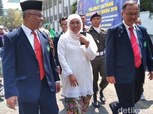 Ditanya Soal Jurkam di Pilpres 2019, Begini Respons Khofifah