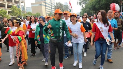 Menpora Hadiri Parade Energy Rangers School Campaign