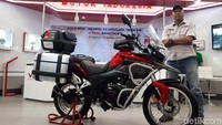 Viar Vortex memiiki daya maksimal 18,5 Kw / 9.000 Rpm, dan torsi Maksimal : 22,5 Nm / 7.000 Rpm Foto: M luthfi Andika