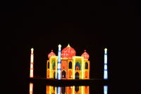 Ada Monas Sampai Taj Mahal di Festival Lampion Ancol