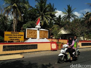 Monumen Wiranara, Tetenger Berdirinya Sekolah Polisi Pertama