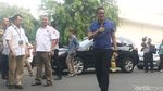 Tetap Membiru, Gaya Sandiaga Bawa Infused Water Saat Tes Kesehatan