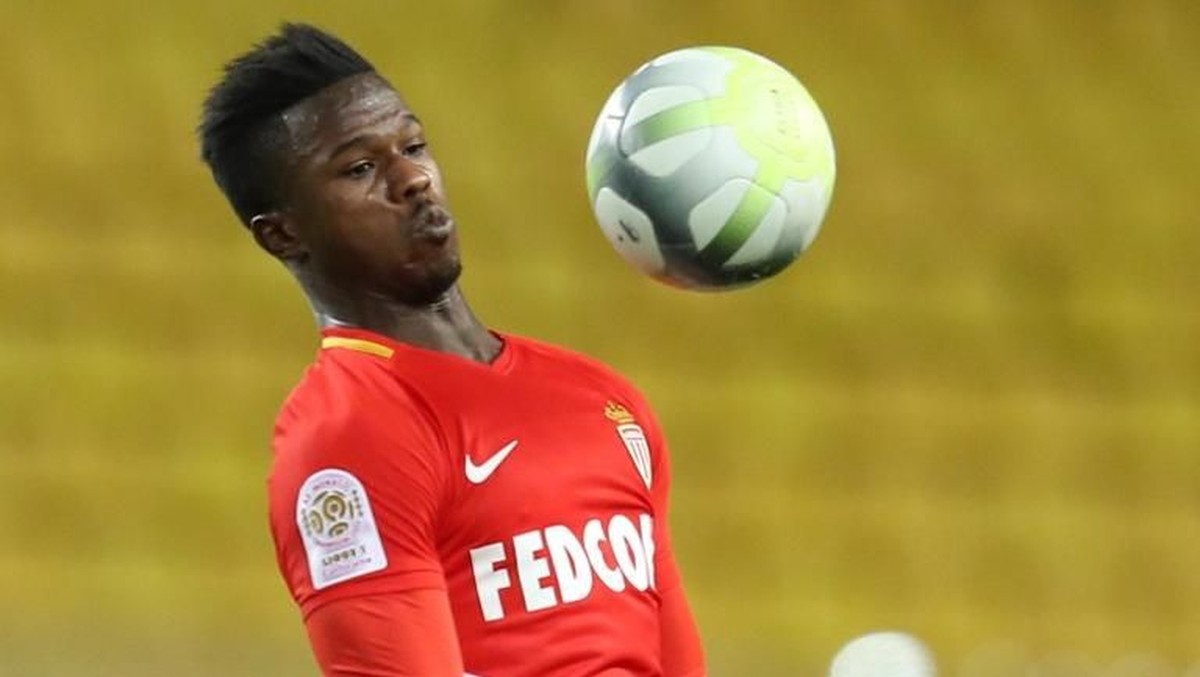 Inter Milan meminjam Keita Balde dari AS Monaco (Foto: Valery Hache/AFP)