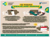 15 Pesan untuk jemaah haji menjelang puncak haji di Armina.