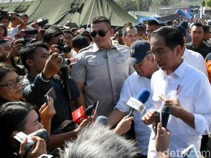 Jokowi: Suplai Besar-besaran Semen dan Baja ke NTB Pascagempa!