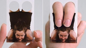 Kartu nama pelatih senam yoga. (Foto: Boredpanda)