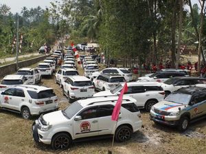 Tujuan Mulia Komunitas Fortuner yang Viral di Banten