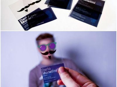 Deretan Kartu Nama Super Kreatif