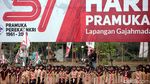 Gaya Jokowi Dalam Balutan Seragam Pramuka