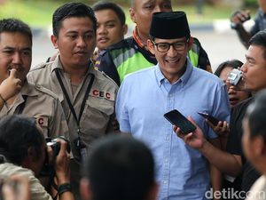 Kaget Elektabilitas Bareng Prabowo 29,5%, Sandi: Ah Gila, yang Bener?