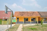  Kondisi gedung SMPN 20 Serang setelah direnovasi 