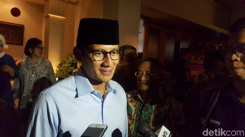 Sandiaga Siap Diklarifikasi Bawaslu soal Mahar Rp 500 Miliar Sandiaga Siap Diklarifikasi Bawaslu soal Mahar Rp 500 Miliar