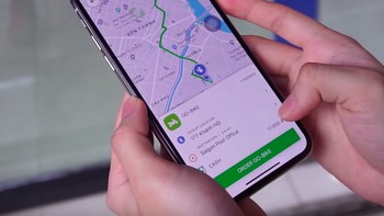 Tampilan aplikasinya mirip Go-Jek. Wajar saja, Go-Viet bernaung di bawah Go-Jek. Foto: YouTube