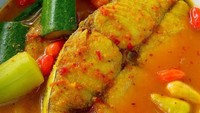 Di Provinsi Bangka Belitung, ikan lempah kuning jadi makanan khas yang hampir disajikan di semua rumah makan. Tapi hidangan ini juga bisa dibuat di rumah. Foto : Instagram @lusiaa_vv