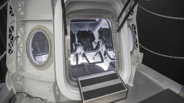 NASA Izinkan SpaceX Uji Terbang Crew Dragon ke ISS Maret