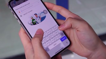 Tujuan pun ia ketik. Foto: YouTube