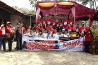 Komunitas Toyota Fortuner Melakukan Bakti Sosial di Banten. 