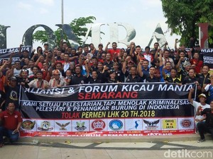 Komunitas Pecinta Burung di Semarang Desak Revisi Permen LHK