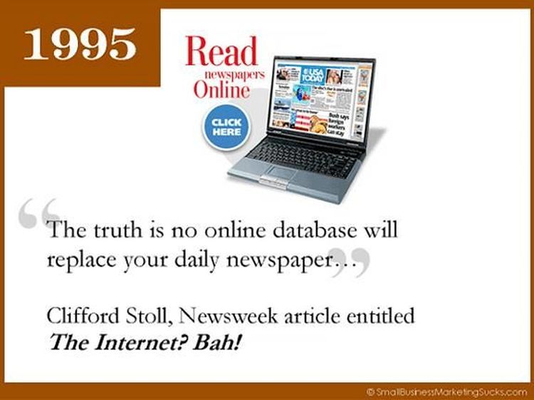 Deretan Prediksi Teknologi Paling Salah Total