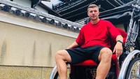 Jalan-jalan naik jinrikisha alias becak tradisional (poldi_official/Instagram)