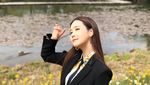 Foto: Liburannya Artis Cantik Korea Selatan, Lee Da Hae