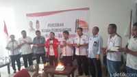 Jaman meresmikan rumah pemenangan untuk Jokowi-Ma'ruf Amin