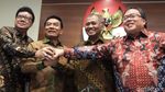 Potret Gandeng Tangan Pemerintah-KPK Melawan Korupsi
