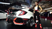 Honda Civic TCR tampil berbeda di GIIAS 2018.