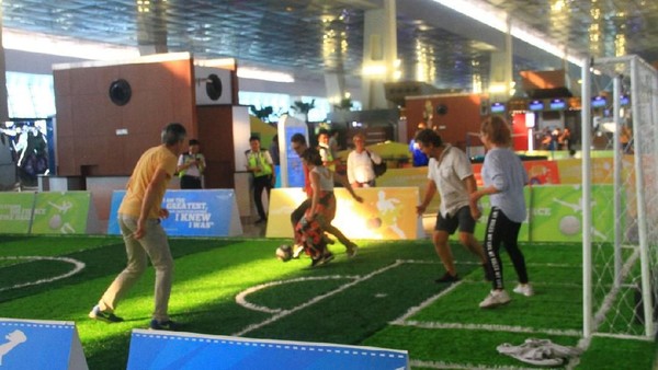 Foto: Serunya Lomba 17-an di Bandara Soekarno Hatta