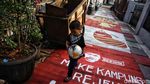 Giliran Mural HUT RI Hiasi Jakarta
