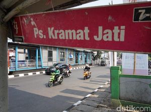 Mau Dilewati Obor Asian Games, Jalan Kramat Jati Steril PKL