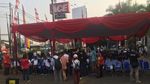 Semangat Anak-anak Sambut Kirab Obor Asian Games di Kramat Jati