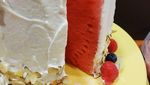 Manis Segar! Kue Ulang Tahun Ini Terbuat dari Buah Semangka