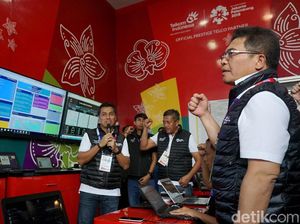30 Orang Diterjunkan untuk Jaga Koneksi Internet Asian Games