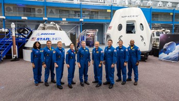 Ini merupakan bagian dari kontrak senilai USD 6,8 miliar (Rp 99 triliun) antara NASA dengan SpaceX dan Boeing. Foto: NASA