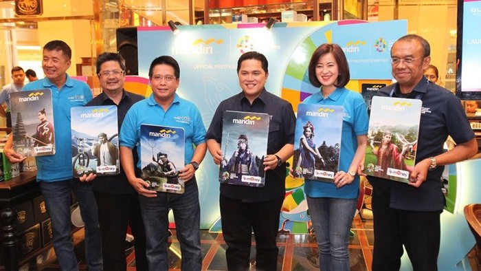 Mandiri Luncurkan e-Money dan Ticket Box Asian Games