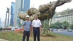 Anies dan Instalasi Bambu Joko Avianto untuk Asian Games 2018