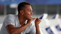 Aku itu enggak senang main air, enggak senang aja. Basah, enggak enak, kata Siman dalam wawancara One on One detikSport.