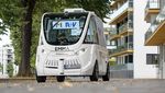 Melihat Uji Coba Bus Tanpa Pengemudi di Jalanan Kota Mainz Jerman