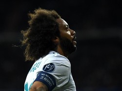 Marcelo perannya begitu penting untuk Real Madrid dan juga Timnas Brasil. Penilaian itu diberikan untuk performa pada periode 3 Juli 2017-15 Juli 2018 (David Ramos/Getty Images)