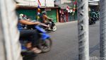 Dilewati Pawai Obor Asian Games, Toko dan PKL Pasar Kramat Jati Tutup