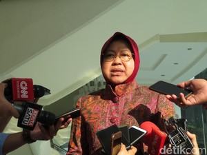 Jalan Gubeng Ambles, Risma: Mohon Tetap Tenang