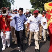 Founder Sepatu 910, Hartono mengatakan dirinya sudah mengenal Sandiaga Uno sejak lama. Keduanya bertemu lewat kegemaran yang sama, olahraga lari dalam komunitas Jakarta Berlari. Foto: Dok. 910
