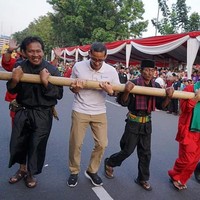Saat ini, Sandiaga telah memiliki tiga sepatu 910. Di antaranya seri Amaru warna merah, Fujiwara warna hitam dan juga SandiUno Special Edition. Foto: Dok. 910