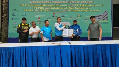Askrindo Perluasan Kerjasama dengan Pelindo III