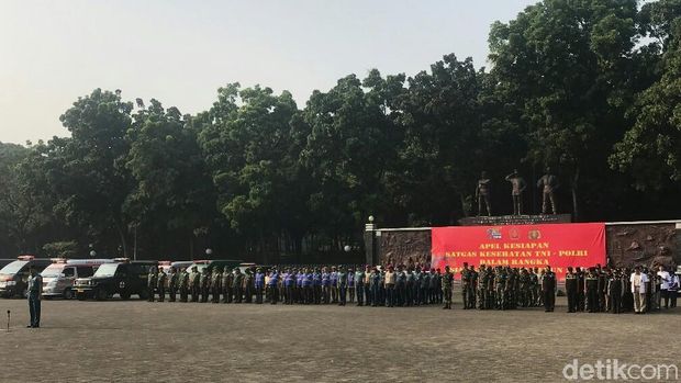 Bentuk Satgas Kesehatan Asian Games, TNI-Polri Siagakan 80 Ambulans